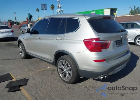 2017 BMW X3 Sdrive28I from USA, damaged, VIN 5UXWZ7C30H0X39796